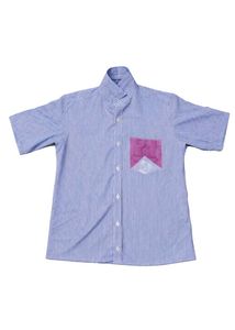 CROPBOXY SHIRTS WITH BACKPRINT