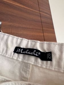 Wide Leg White Jeans