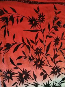 🔥 Sale 🔥 Stylish Red Saree