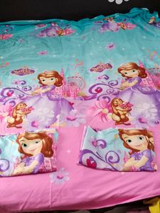 Designer Doll Bedsheet Full Size