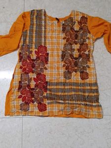 Floral Print Kurta