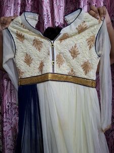 Elegant Embroidered Anarkali Dress