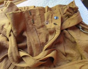 H&amp;M Women Paper Bag Pant &#39;Belted Stretch Waist