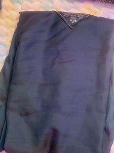 Elegant Navy Blue Kurta