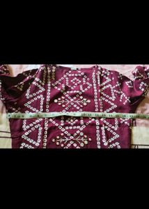 Skirt Kurti Pair With Mask