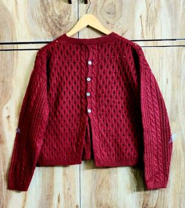 Maroon Colour Sweater Size-42-44