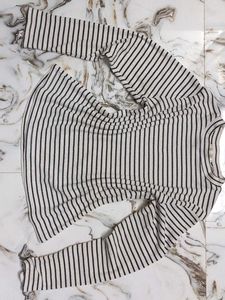 Striped Long Sleeve Top