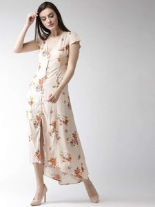 Beige Maxi Dress