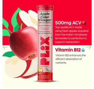 Pack Of 4 Plix ACV To Manage Weight.