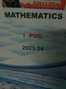 11th Class, Mathematics Textbook , Ncert