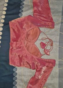 BABY PINK MASABA CUT PADDED BLOUSE