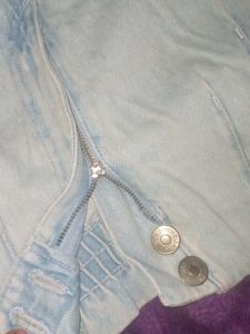 Light Wash Denim Skirt