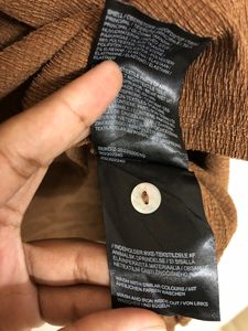 Zero Brown Sleeveless Top