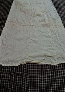 Ivory Sheer Fabric - Upcycle!