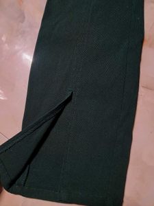 H&amp;M Green Formal Straight-leg Trousers