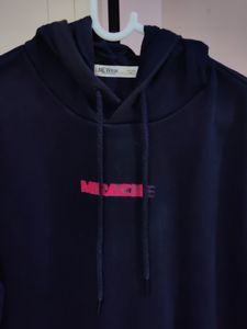 NEWear black unisex imported hoodie