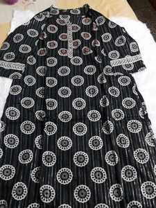 Black & White Print Dress