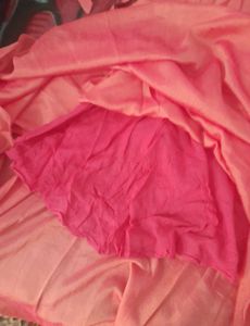 Floral Pink Full Length Anarkali Frock