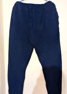 Men Navy Blue Track Pant