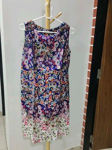 Floral Print Shift Dress