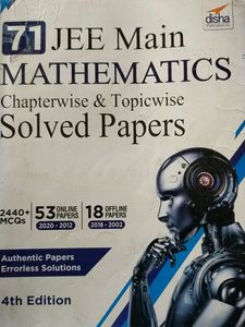 71 JEE Main Mathematics Solved Paper Pyq (2444+Mcqs)