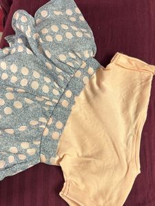 Baby Girl 2 Frocks One Time Use Only