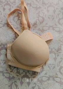 Beige Bra with Soft Padding