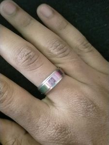 Stylish Silver-Tone Ring