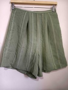 🎄Buy 2, Get 1 Free🎁High waist Green Shorts