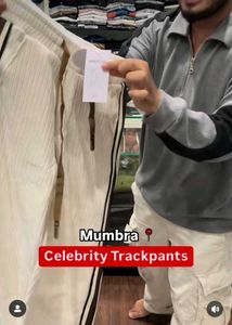 Stylish White Trackpants