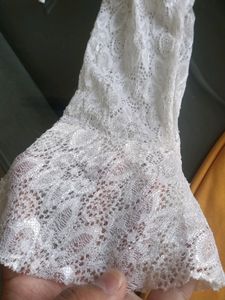 Yellow Dress Both Simple And Off Shoulder