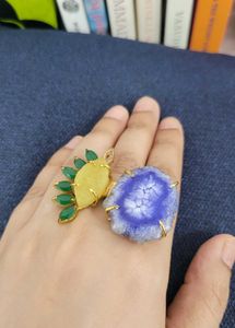 Druzy Stone Ring
