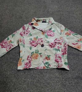Floral Print Jacket