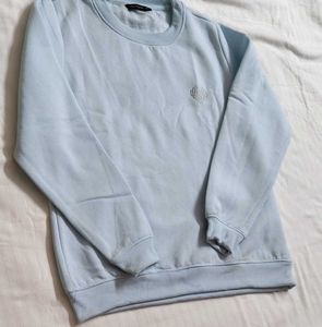 Livesmart Women Sky Blue Sweatshirt