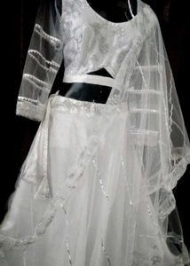 Designer Lehenga Choli With Dupatta Wearing Party