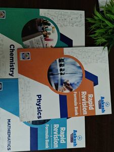 Aakash Rapid Formulas Books Class 11+Class 12