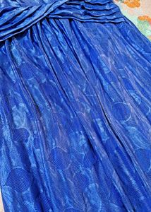 Blue Maxi Dress Party dres