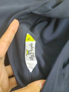 Cute Black Pinafore Dress