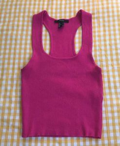 Pink Forever 21 Tank Top