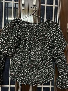 Floral Smocked Top