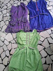 Ethnic Kurtas - 3 Piece Set