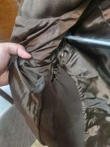 Cool Biker Jacket Brown
