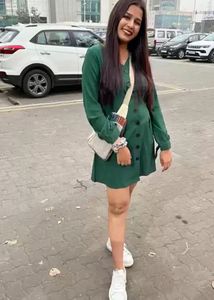 Berrylush Brand New Emerald Green Dress