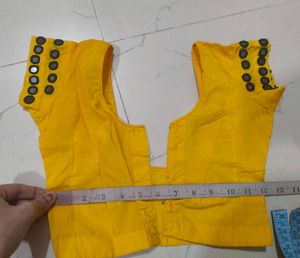 Yellow Embroidered Ethnic Skirt