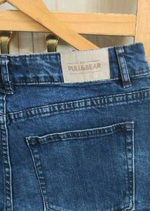 Denim Cut Off Shorts"Pull&amp;Bear" waist-32