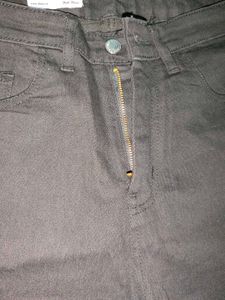 Black Straight Fit Jeans Unused