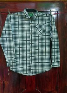 Plaid Button-Down Shirt