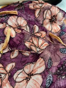 Floral Purple Scarf 💜