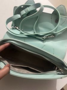 Blue Satchel Bag
