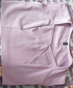 Lilac Ribbed Tank Top
